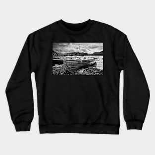 Boats For Hire at Derwentwater Crewneck Sweatshirt